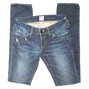 PRPS Japanese Distressed Skinny Jean Sz 27